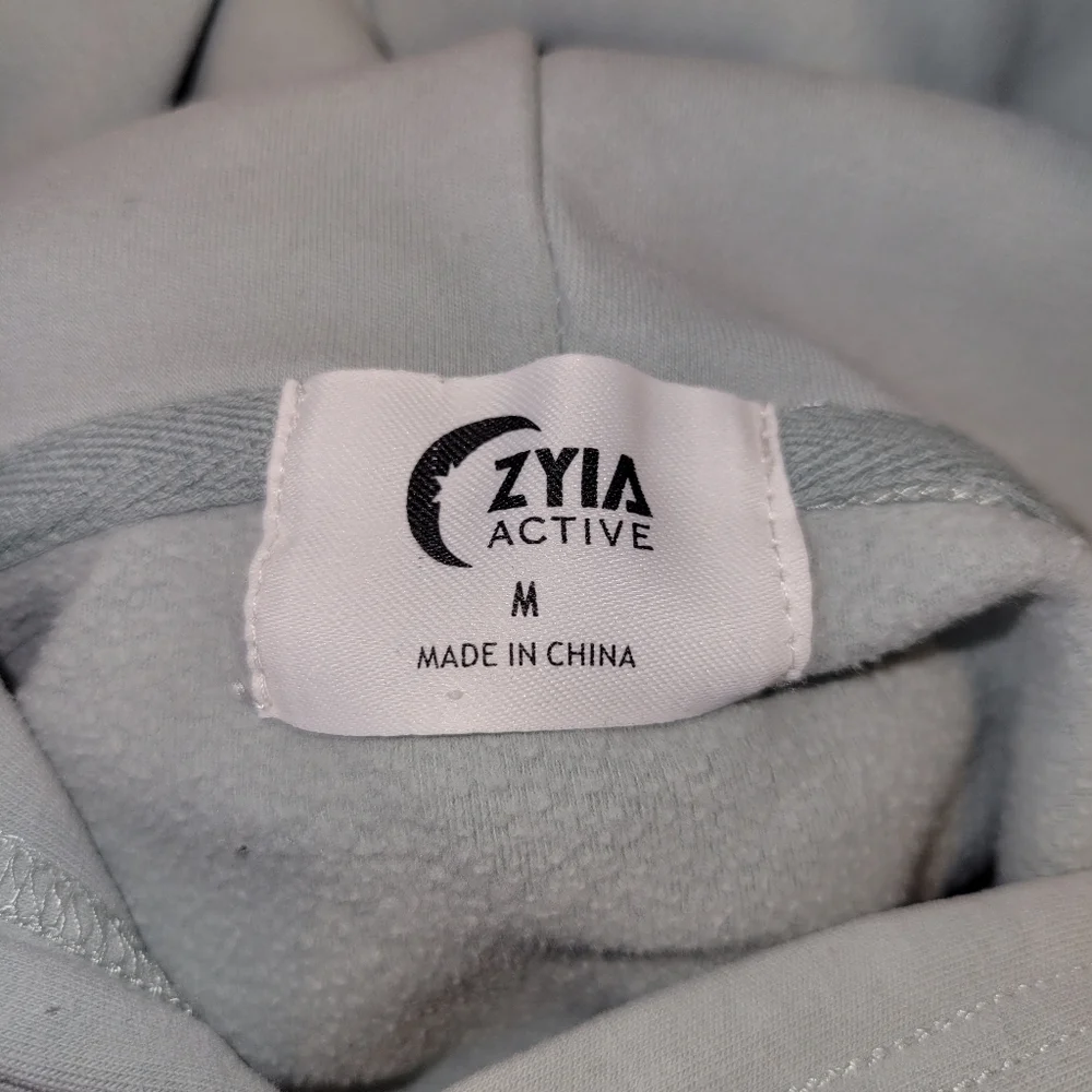 Zyia Mint Active Hoodie Size M - Picture 7 of 7
